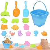 GUAHKUN Sandspielzeug Set Sandkasten Spielzeug Strandspielzeug Kinder...