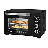 WOLTU Mini Backofen 21 L, elektrischer Minibackofen, Miniofen, Pizzaofen,...