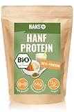 Bio Hanfprotein Pulver 1000g I 55% Eiweiß | Proteinpulver aus Deutschland...