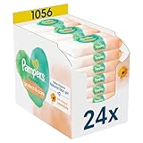 Pampers Harmonie New Baby Feuchttücher, Calendula (24 x 44 stück), den...