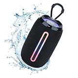Tragbarer Bluetooth-Lautsprecher mit Licht, Spieluhr Bluetooth,...