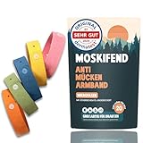 Mückenschutz Armband - Moskito Insektenschutz (Urlaub must haves - camping...