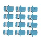 POPETPOP 12Stücke Teiliges Glasfaseradapter Professionelle Flanschadapter...