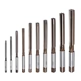 QUARKZMAN 10-teiliges Handreibahlen-Set, 3 mm, 4 mm, 5 mm, 6 mm, 7 mm, 8...