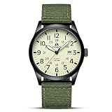 LN LENQIN Uhren Herren Herren Uhr Militär Uhr 30M wasserdichte Armbanduhr...