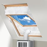 Digiroot Fensterabdichtung für Mobile Klimageräte Dachfenster, 2x190CM...