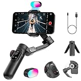 Gimbal-Stabilisator für Smartphone, RGB-Magnet-Nachfülllicht-Set,...