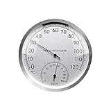 LUFEIS Sauna Thermometer Hygrometer 2in1, Sauna Universal-Thermohygrometer,...