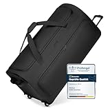 REDOLZ XXL sehr große Trolley-Reisetasche mit Rollen 91 cm [Sondergröße]...