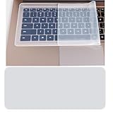 Qinsky Tastaturschutzfolie aus Silikon,2 Pcs Universal Laptop Tastatur...