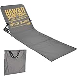 JEMIDI Strandmatte mit Rückenlehne faltbar - 47x145cm Matte mit Lehne -...