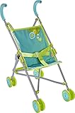 HABA 306208 - Puppenbuggy Sommerwiese, Puppen Zubehör ab 3 Jahren, 25 x 25...