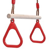 Riloventa Schaukel Outdoor, Turnringe Höhenverstellbar, Schaukel Indoor...