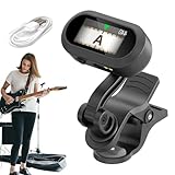 E-Gitarren-Stimmer - Gitarren Stimmgerät Automatik | Schnell und präzise...