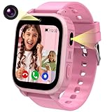Ruopoem Smartwatch Kinder, 4G Kinder Smartwatch mit GPS und Telefon...