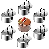 Dessertringe und Speiseringe Set, 8 cm Tortenring in Hochwertiger...