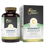 Nuvi Health Natürlicher Vitamin C Komplex - 240 Kapseln - Acerola-Extrakt...