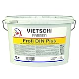 Vietschi Profi DIN Plus 12,5L weiß - doppeldeckende Innendispersion -...