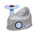 BIG-Baby-Potty grau - Lerntöpfchen im BIG-Bobby-Car Design mit abnehmbarem...
