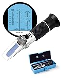 NETONDA Frostschutz Refraktometer 4-in-1 Frostschutzprüfer...