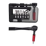 HUIOP Fahrrad-Reparaturschlüssel-Set, Multifunktionales...