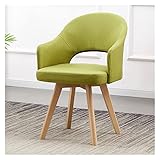 Mid Century Moderner Drehstuhl, dunkelgrau, gepolsterter Stoffsessel mit...