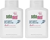 2 Stück Vorteilspack SEBAMED Sport Dusche 2 in 1, Shampoo & Duschgel, für...