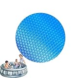 Tuxuseo Po-ol Abdeckplane Rechteckig | Po-ol Solarfolie Rund | Poolheizung...