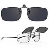 Goiteia Polarisierte Sonnenbrille zum Aufklipsen über Korrekturbrillen...