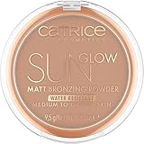 Catrice Sun Glow Matt Bronzing Powder, Bronzing-Puder, wasserfest, Nr. 035...