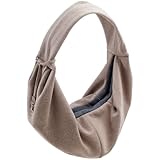 HUNTER Tragebeutel LOS ANGELES, Farbe: taupe/grau, für Welpen, kleine...