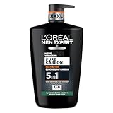 L'Oréal Men Expert XXXL 5in1 Duschgel und Shampoo für Männer, Duschbad...