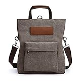 TANTOMI Handtasche Rucksack 2 in 1, Canvas Rucksacktasche Groß, Mehrzweck...