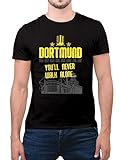 Shirt-Panda Herren T-Shirt - Dortmund - Youll Never Walk Alone - Ruhrpott...