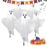 Solargeister | Halloween Solare Staketenleuchten | Garten Deko Für Zaun...