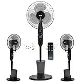 3in1 Standventilator mit Wasserkühlung sehr leise - Mobile Klimaanlage...