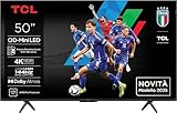TCL 50C69K TVC 50' 4K QLED MINILED 144HZ TVSAT/AUDIO ONKYO
