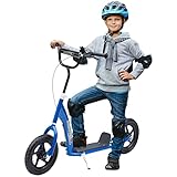 HOMCOM Kinderroller Scooter Tretroller Cityroller Kinder Roller Kickboard...