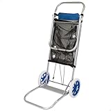 Aktive 53928 - Faltbarer Strandwagen, umwandelbar in einen 2-in-1-Tisch,...