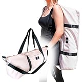 DOJA Barcelona Yogatasche XXL Groß Rosa - Robuste und Geräumige Yoga...