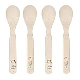 LÄSSIG Kinder Löffel Set (4 Stk.) Kinderbesteck BPA-frei, für...