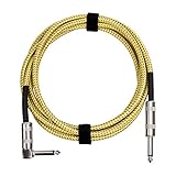Amazon Basics Hilfs Kabel für Elektrische Gitarre, Bass, Keyboards,...