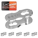 HENMI Fahrradkettenglied 10-Fach,6 paar Kettenverschluss Fahrrad für 10...