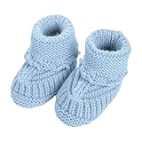 Jydiazi Unisex Neugeborene Babyschuhe Gestrickte Socken Gehäkelte...