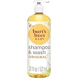 Burt's Bees Baby Shampoo & Wash, Original Tear Free Baby Soap - 21 Ounce...