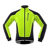 Lixada Herren Fahrradjacke, wasserdicht, winddicht, Thermofleece, Fahrrad,...