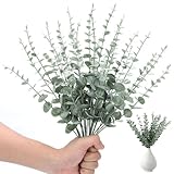 Künstliche Eukalyptusblätter Deko, 30 Stück Künstliche Eukalyptus...