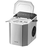 VEVOR Eiswürfelbereiter Eisbereiter Eiswürfelmaschine 9 Würfel in 6...