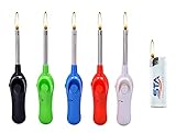 5 x Stabfeuerzeug Softtouch 24 cm lang Feuerzeuge + 1 gratis...
