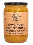 900 g Reiner, Roher Linden Honig 100% Natürlichen – Ungefiltert,...